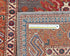 3x5 Gray Rust Kazak Afghan Hand Knotted Traditional Wool Area Rug